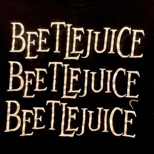 Beetlejuice t shirt